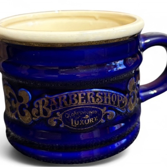 Barbershop old fashioned Luxury Other - Luxury Deep Blue Mug